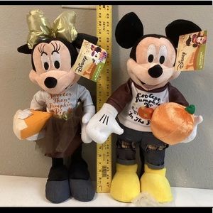 mickey and Minnie harvest greeter set
